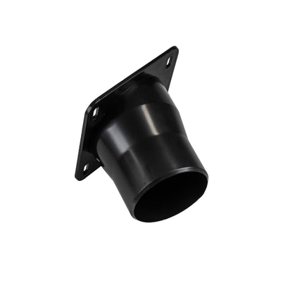 Carbatec Angled Dust Hood Fitting 2-1/2 Inch Flanged