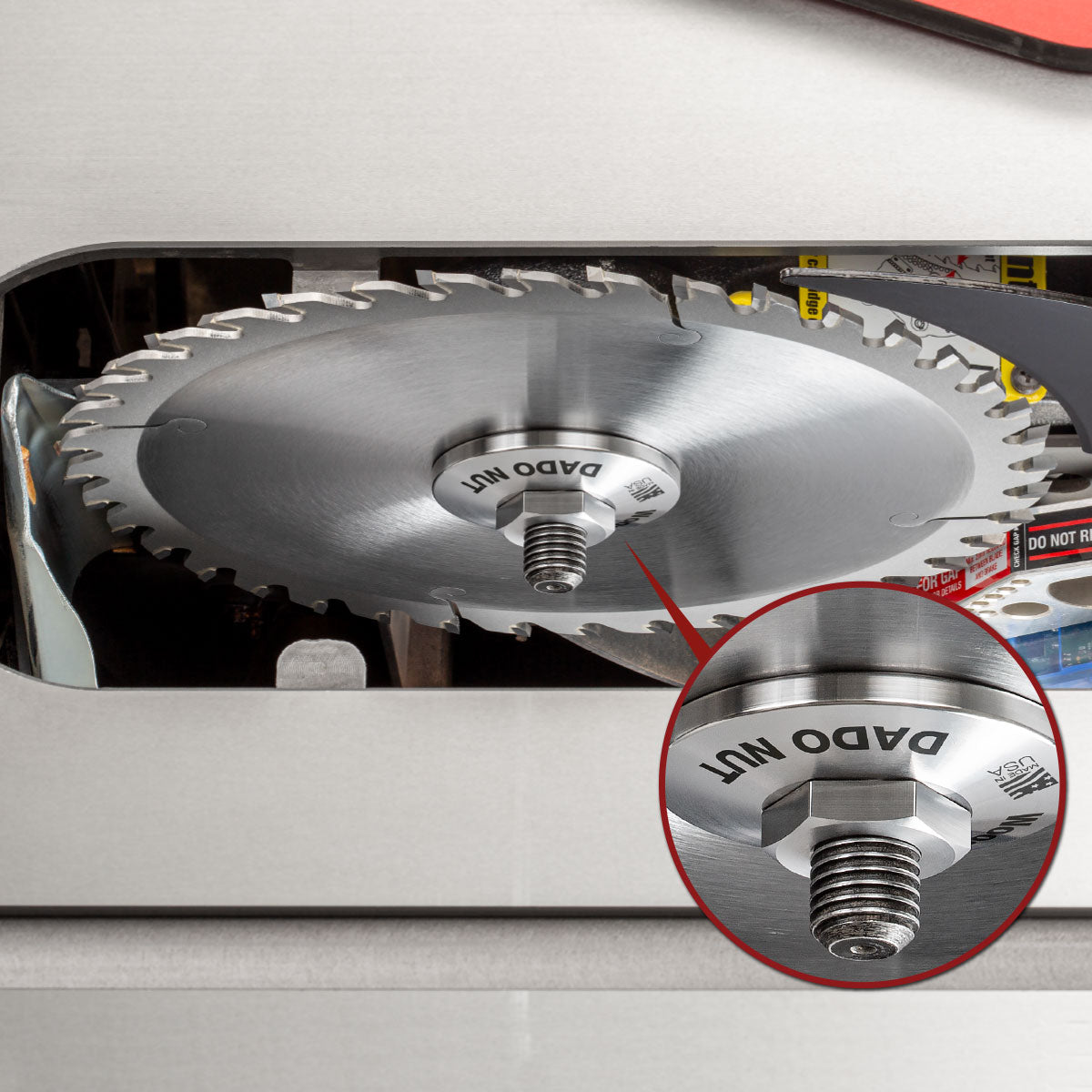 Woodpeckers Dado Nut suits SawStop Table Saws DADONUT-SS