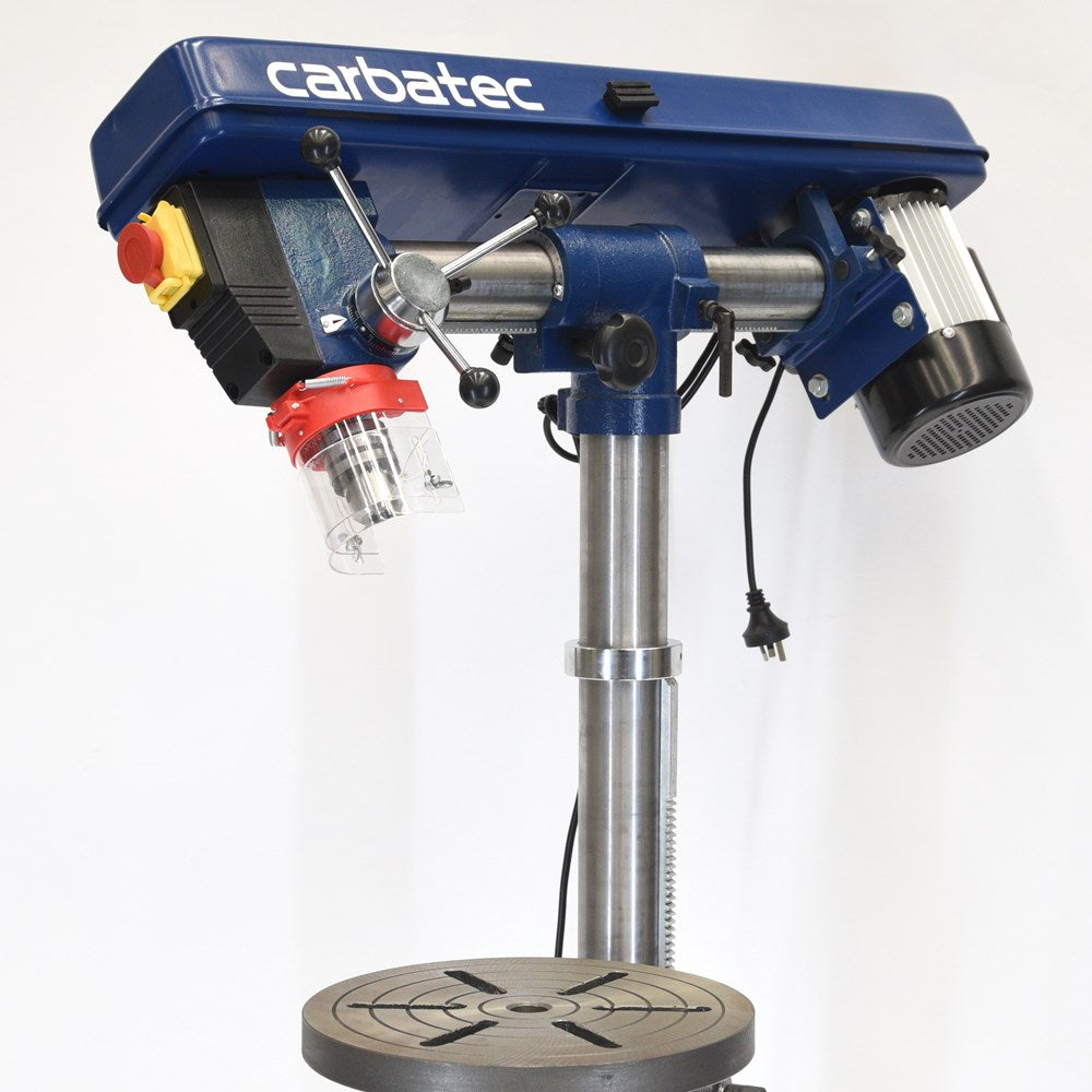 Carbatec 1/2 HP 5 Speed Radial Arm Drill Press