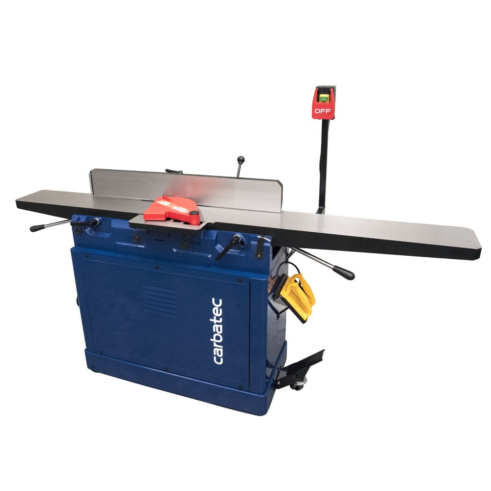 Carbatec 200mm Industrial Long Bed Jointer