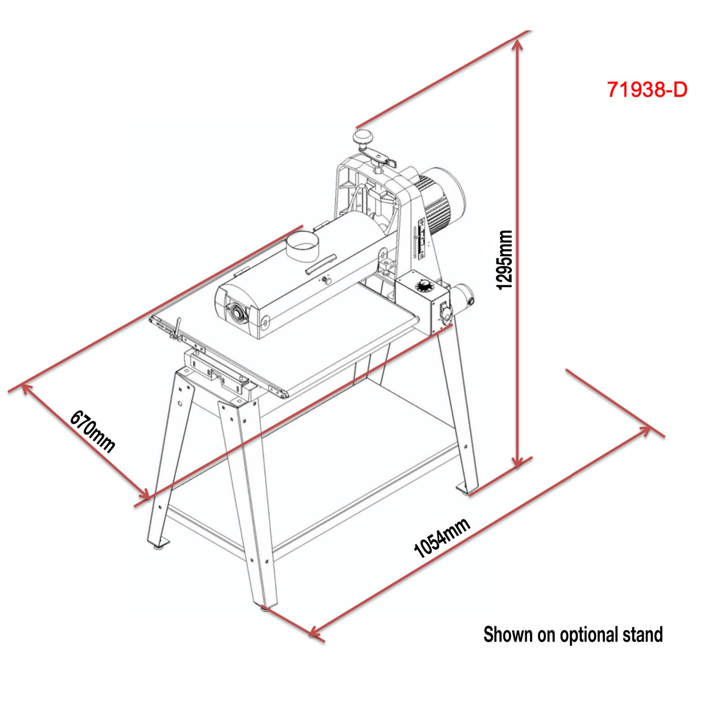 Laguna Supermax 19/38 Wide Drum Sander CE Model*