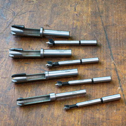 Carbatec Drill & Barrel Plug 8pce cutter Set - Small
