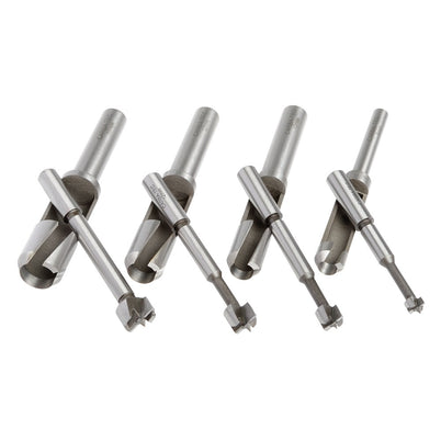 Carbatec Drill & Barrel Plug 8pce cutter Set - Small