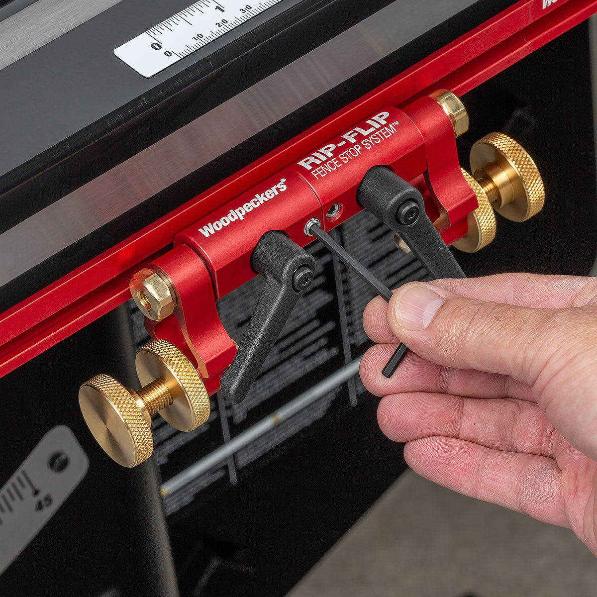 Woodpeckers RIP-FLIP Flip Stop Single RF-FS suits SawStop system