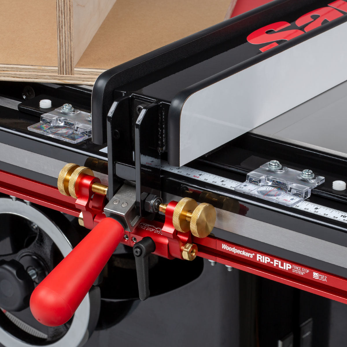 Woodpeckers RIP-FLIP Flip Stop Single RF-FS suits SawStop system