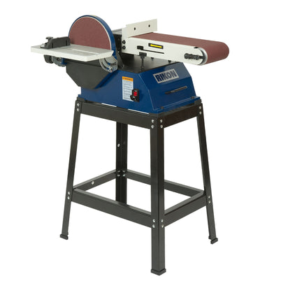 Rikon 150 x 250 mm Belt Disc Sander with Stand