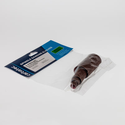 Carbatec 4Pce Sanding Sleeves 80 Grit to suit Triton TSPSP650 Spindle Sander