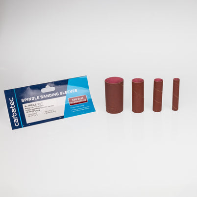 Carbatec 4Pce Sanding Sleeves 150 Grit to suit Triton TSPSP650 Spindle Sander