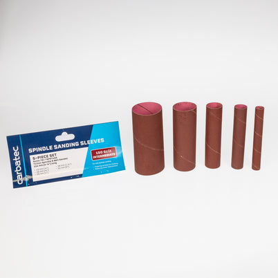 Carbatec 5Pce Sanding Sleeves 150 Grit to suit Triton TSPST450 Spindle Sander