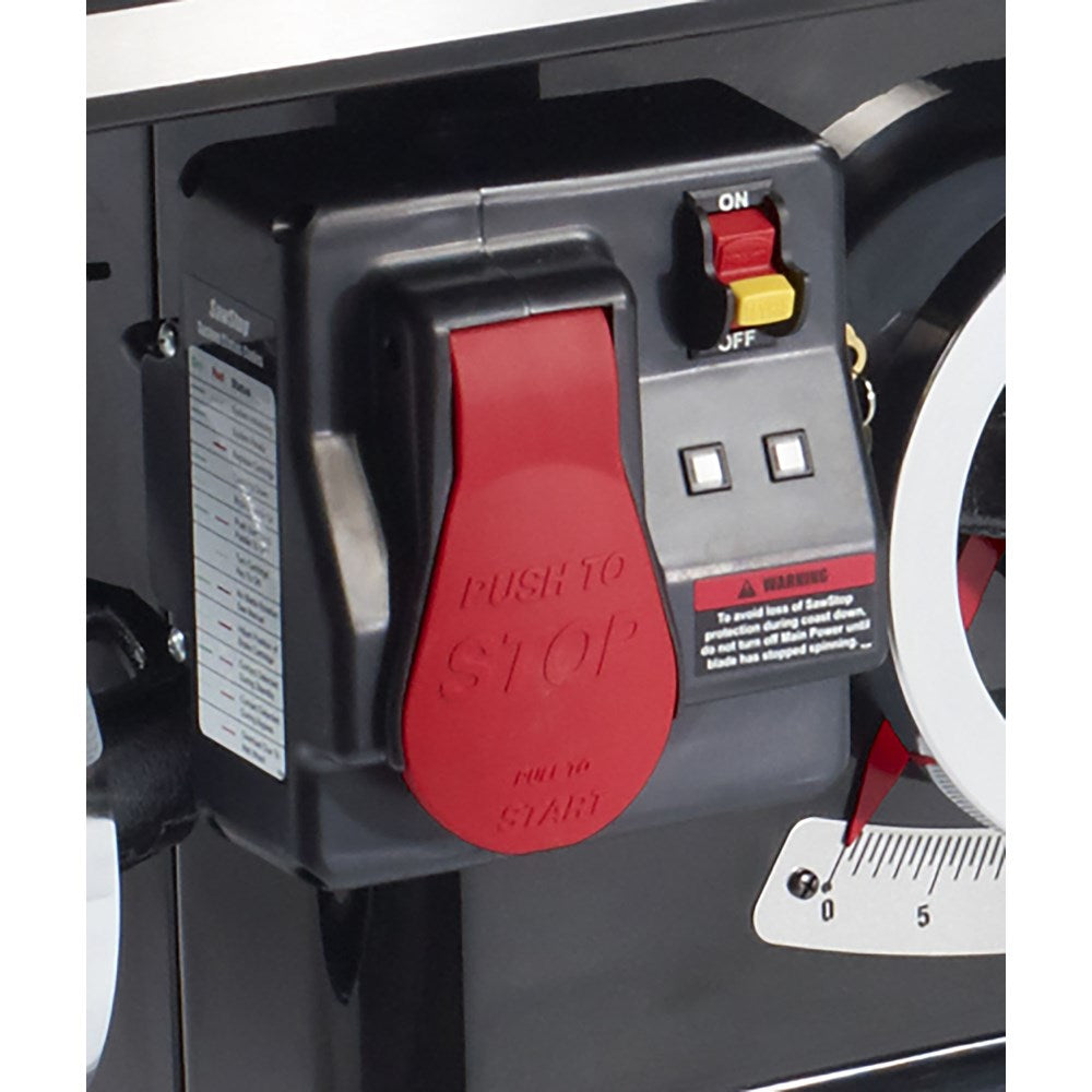 SawStop Industrial Cabinet Saw 5HP - 3 Phase with 36" T-Glide Rail