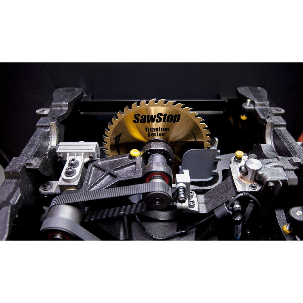 SawStop Industrial Cabinet Saw 5HP- 3 Phase with 52" T-Glide Rail