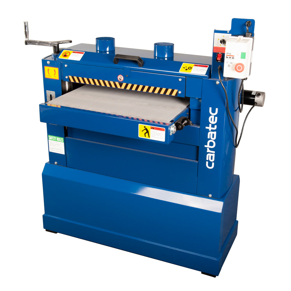 Carbatec 635mm Wide Drum Sander - Twin Drum